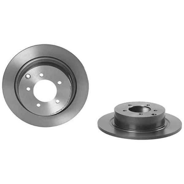 Brembo 08.C247.11 Brake Disc Rotor Pair Rear 302mm