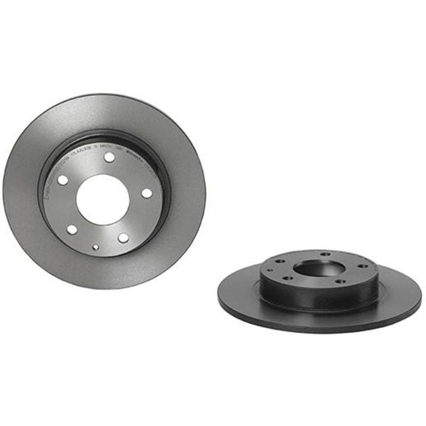 Brembo 08.C653.11 Brake Disc Rotor Pair Rear 265mm