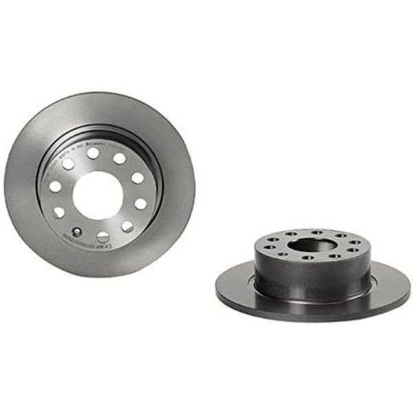 Brembo 08.D616.11 Brake Disc Rotor Pair Rear 253mm