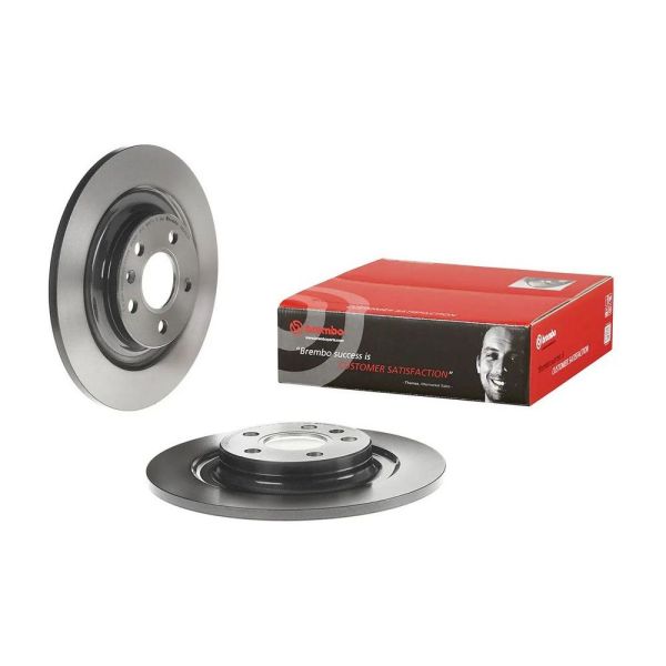 Brembo 08.D883.11 Brake Disc Rotor Pair Rear 302mm