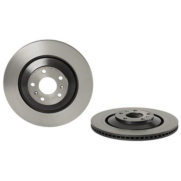 Brembo 09.C137.11 Brake Disc Rotor Pair Rear 335mm