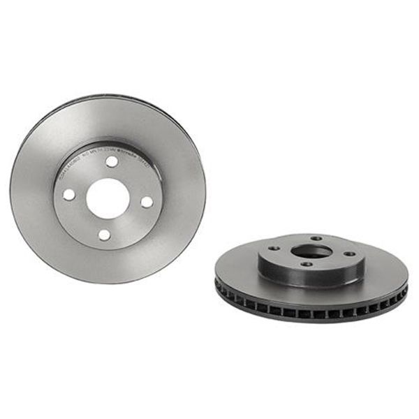 Brembo 09.5844.21 Brake Disc Rotor Pair Front 255mm