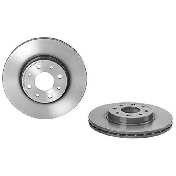 Brembo 09.5870.11 Brake Disc Rotor Pair Front 257mm