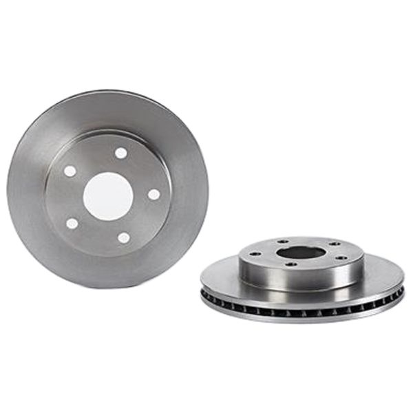 Brembo 09.6723.10 Brake Disc Rotor Pair Front 255mm