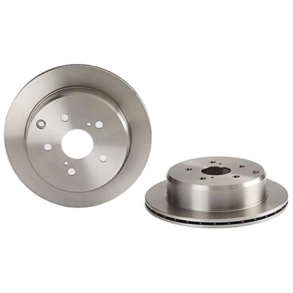 Brembo 09.6915.10 Brake Disc Rotor Pair Rear 291mm