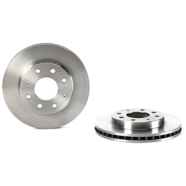 Brembo 09.7043.20 Brake Disc Rotor Pair Front 256mm