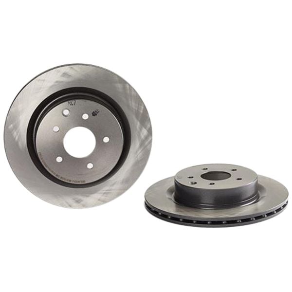 Brembo 09.7356.21 Brake Disc Rotor Pair Rear 322mm
