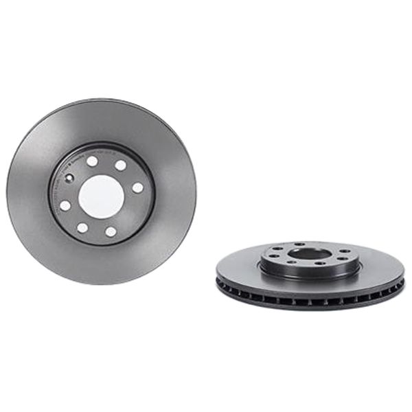 Brembo 09.7628.11 Brake Disc Rotor Pair Front 256mm