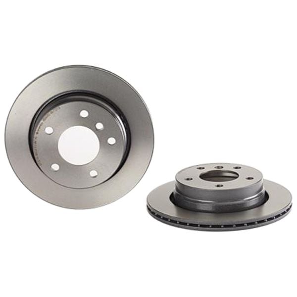 Brembo 09.7727.11 Brake Disc Rotor Pair Rear 276mm