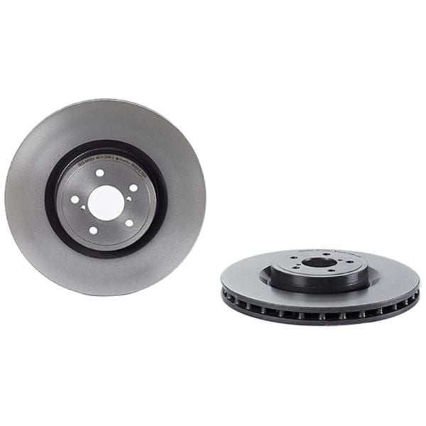 Brembo 09.7812.11 Brake Disc Rotor Pair Front 326mm