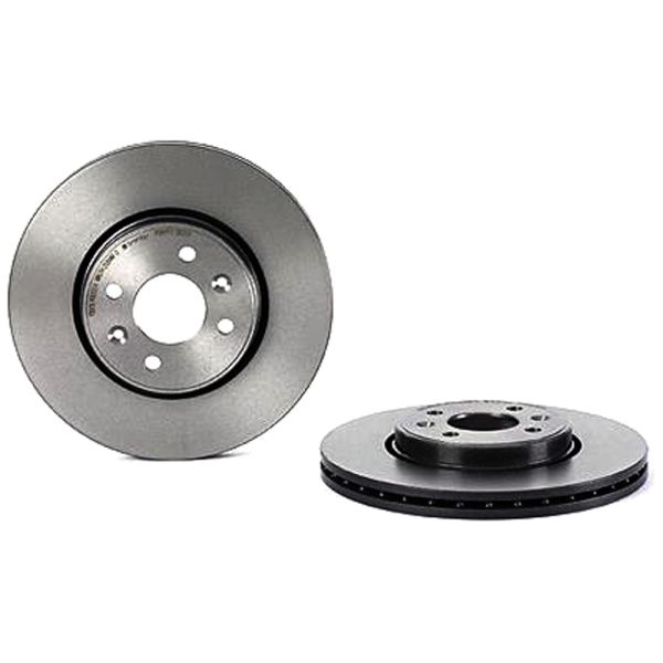 Brembo 09.8137.21 Brake Disc Rotor Pair Front 280mm