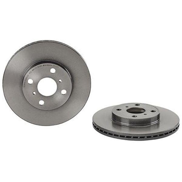 Brembo 09.8545.11 Brake Disc Rotor Pair Front 255mm