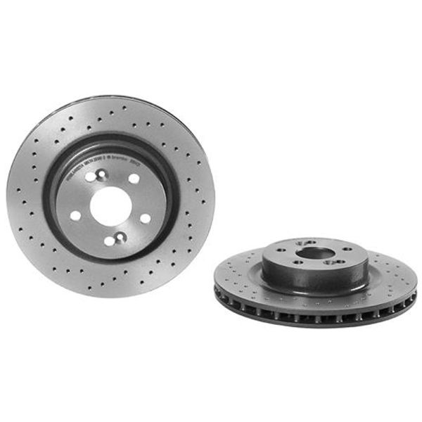 Brembo 09.8904.21 Brake Disc Rotor Pair Front 312mm