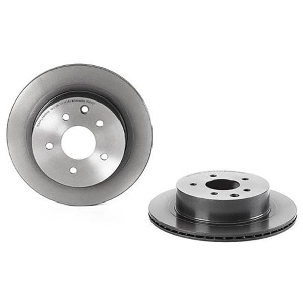 Brembo 09.8969.21 Brake Disc Rotor Pair Rear 292mm