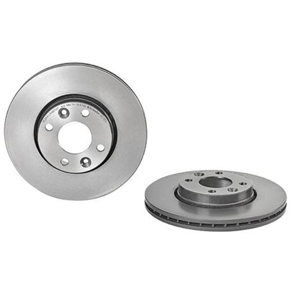 Brembo 09.9078.11 Brake Disc Rotor Pair Front 260mm