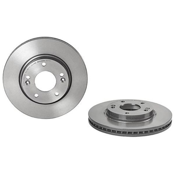 Brembo 09.9079.11 Brake Disc Rotor Pair Front 276mm