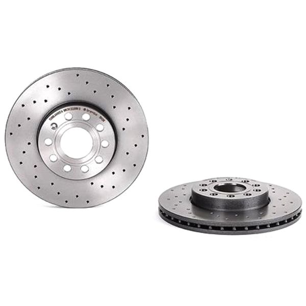 Brembo 09.9145.1X XTRA Series Brake Disc Rotor Pair Front 288mm