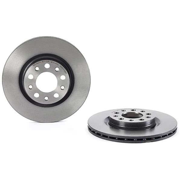 Brembo 09.9366.21 Brake Disc Rotor Pair Rear 292mm