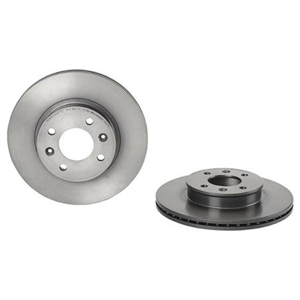 Brembo 09.9541.11 Brake Disc Rotor Pair Front 256mm