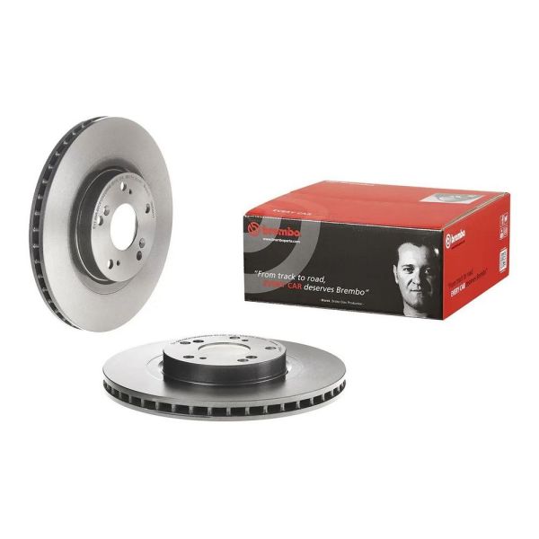 Brembo 09.9544.11 Brake Disc Rotor Pair Front 300mm