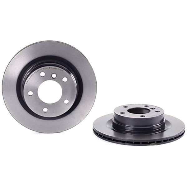 Brembo 09.9793.11 Brake Disc Rotor Pair Rear 300mm