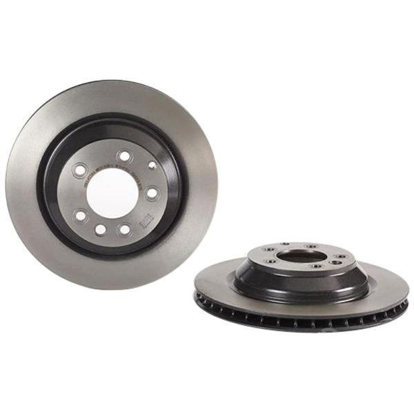 Brembo 09.9871.11 Brake Disc Rotor Pair Rear 358mm