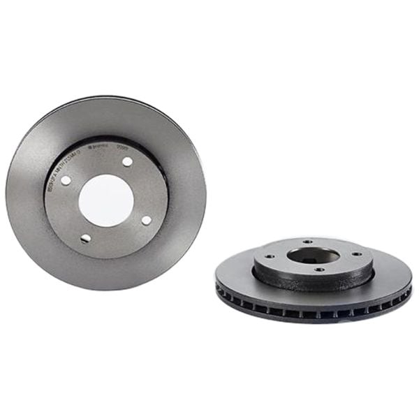 Brembo 09.9991.11 Brake Disc Rotor Pair Front 256mm