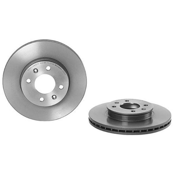 Brembo 09.A445.11 Brake Disc Rotor Pair Front 256mm