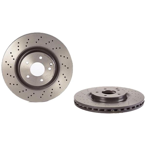 Brembo 09.A448.21 Brake Disc Rotor Pair Front 330mm