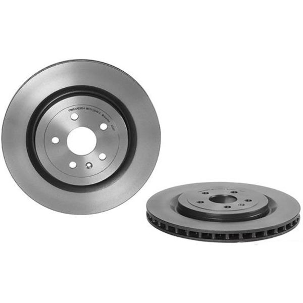 Brembo 09.A508.11 Brake Disc Rotor Pair Rear 365mm