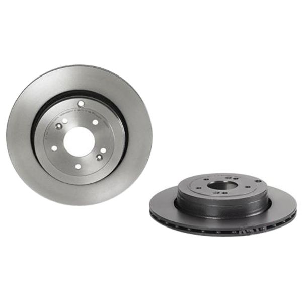 Brembo 09.A555.11 Brake Disc Rotor Pair Rear 330mm
