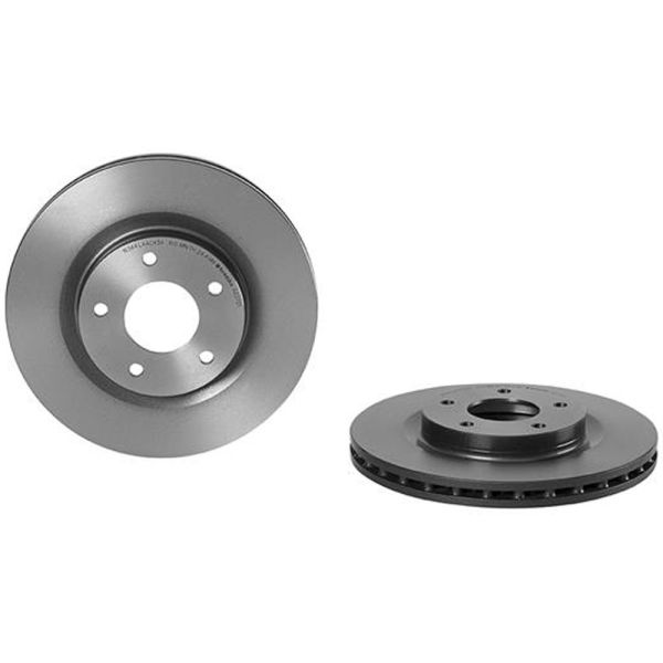 Brembo 09.A637.21 Brake Disc Rotor Pair Front 294mm