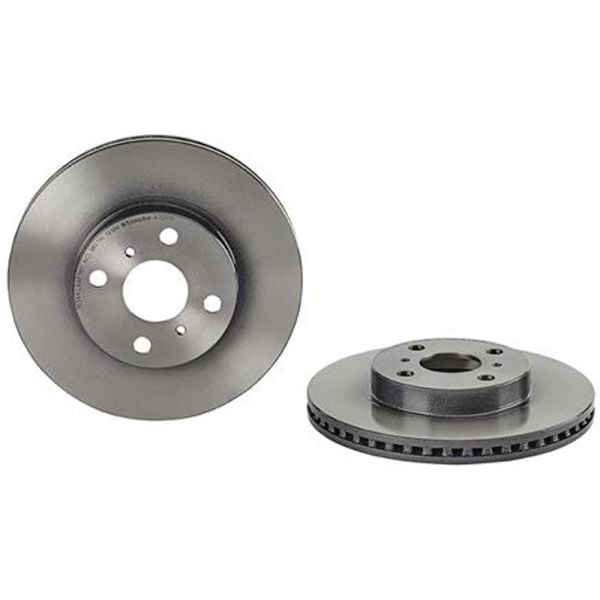 Brembo 09.A707.11 Brake Disc Rotor Pair Front 255mm