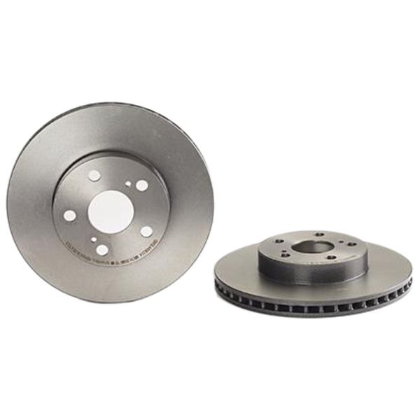 Brembo 09.A713.11 Brake Disc Rotor Pair Front 255mm