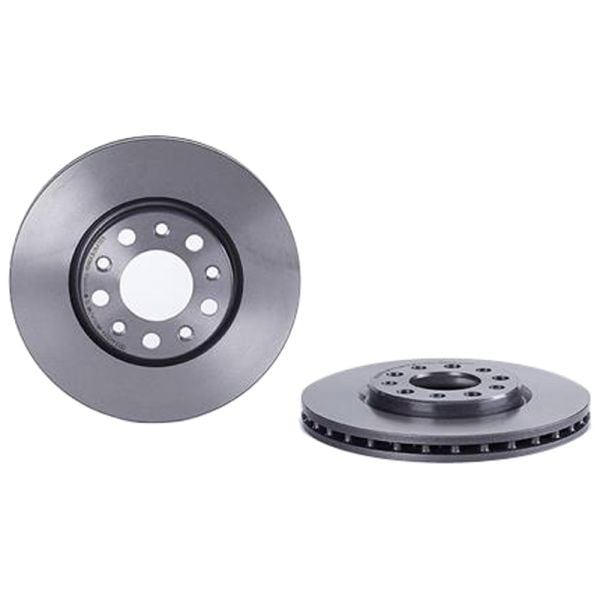 Brembo 09.A721.11 Brake Disc Rotor Pair Front 281mm