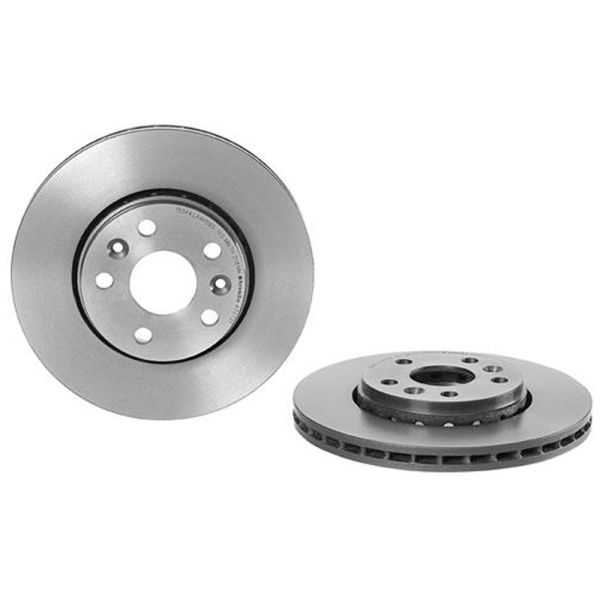 Brembo 09.A727.21 Brake Disc Rotor Pair Front 280mm
