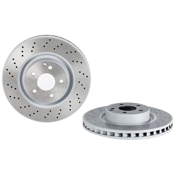Brembo 09.A732.11 Brake Disc Rotor Pair Front 335mm