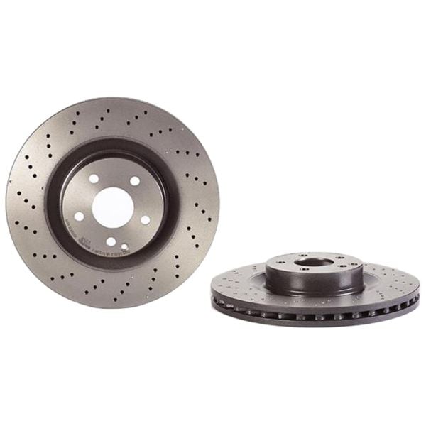Brembo 09.A817.11 Brake Disc Rotor Pair Front 350mm