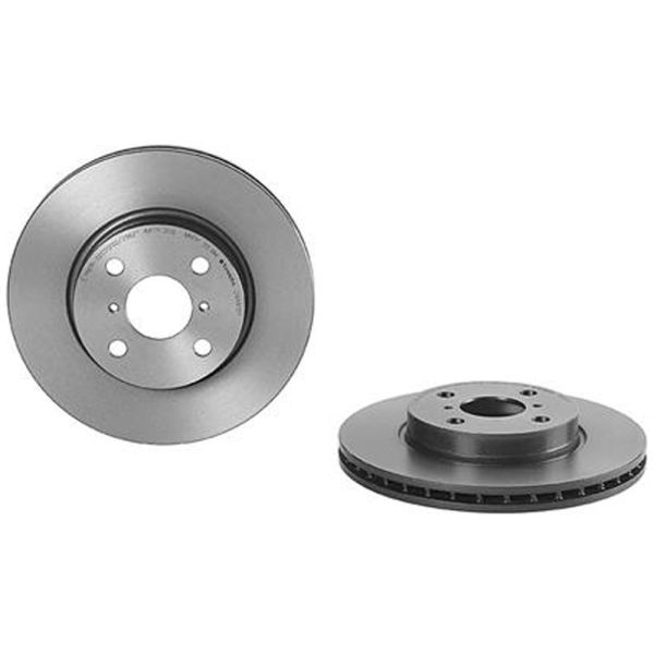 Brembo 09.A913.11 Brake Disc Rotor Pair Front 258mm