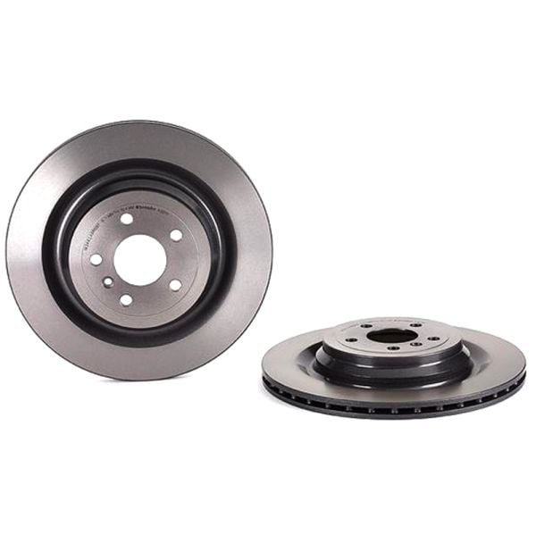 Brembo 09.A961.11 Brake Disc Rotor Pair Rear 345mm