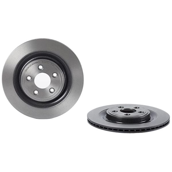 Brembo 09.B312.11 Brake Disc Rotor Pair Rear 326mm