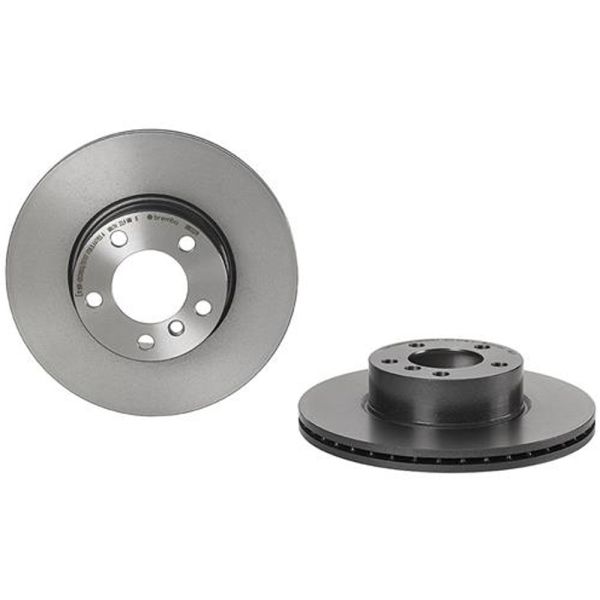 Brembo 09.B337.11 Brake Disc Rotor Pair Front 312mm