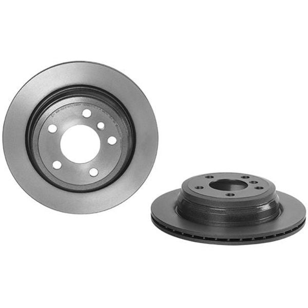 Brembo 09.B338.11 Brake Disc Rotor Pair Rear 300mm