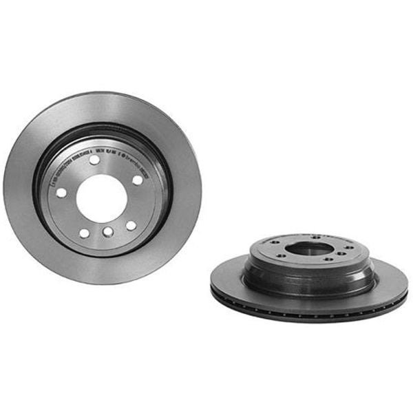 Brembo 09.B338.21 Brake Disc Rotor Pair Rear 300mm
