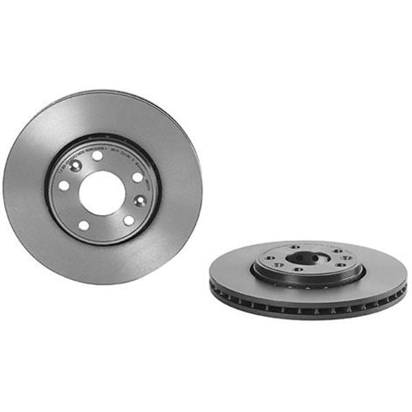 Brembo 09.B353.11 Brake Disc Rotor Pair Front 296mm