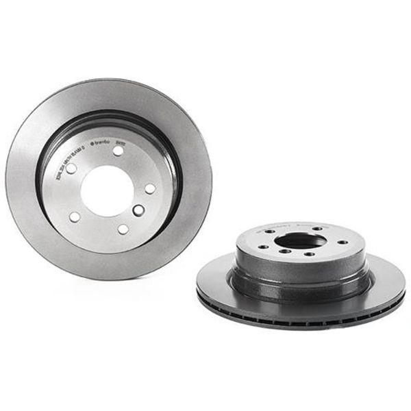 Brembo 09.B411.11 Brake Disc Rotor Pair Rear 300mm