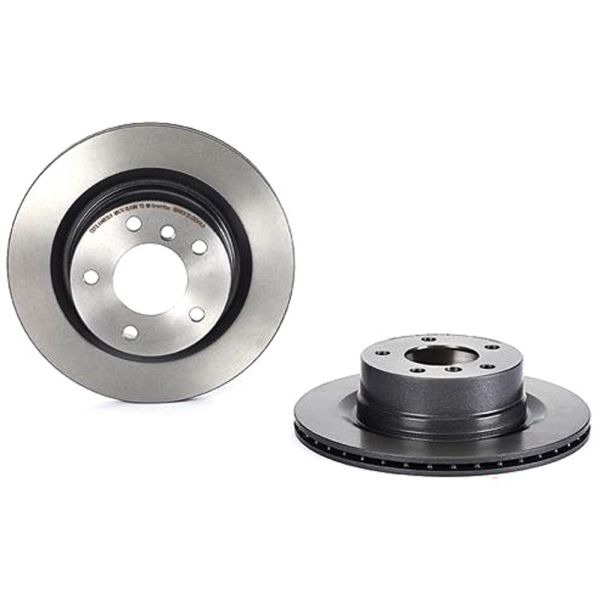 Brembo 09.B414.11 Brake Disc Rotor Pair Rear 300mm