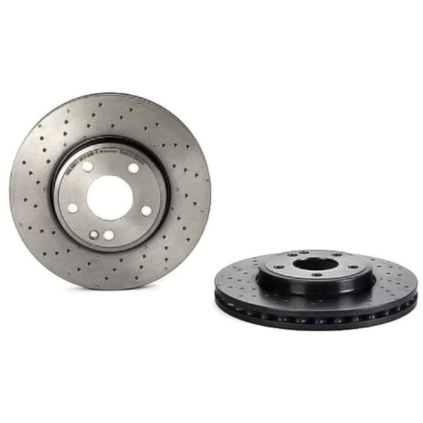 Brembo 09.B436.51 Brake Disc Rotor Pair Front 295mm