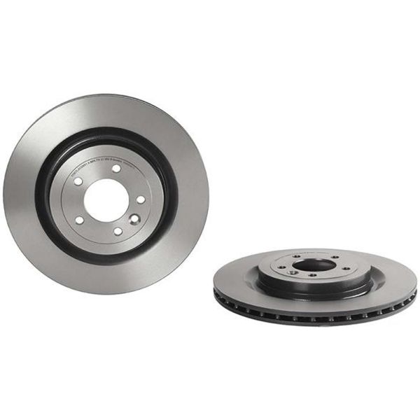 Brembo 09.B504.11 Brake Disc Rotor Pair Rear 365mm