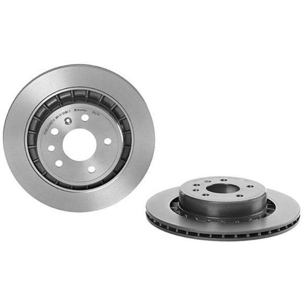 Brembo 09.B507.11 Brake Disc Rotor Pair Rear 300mm